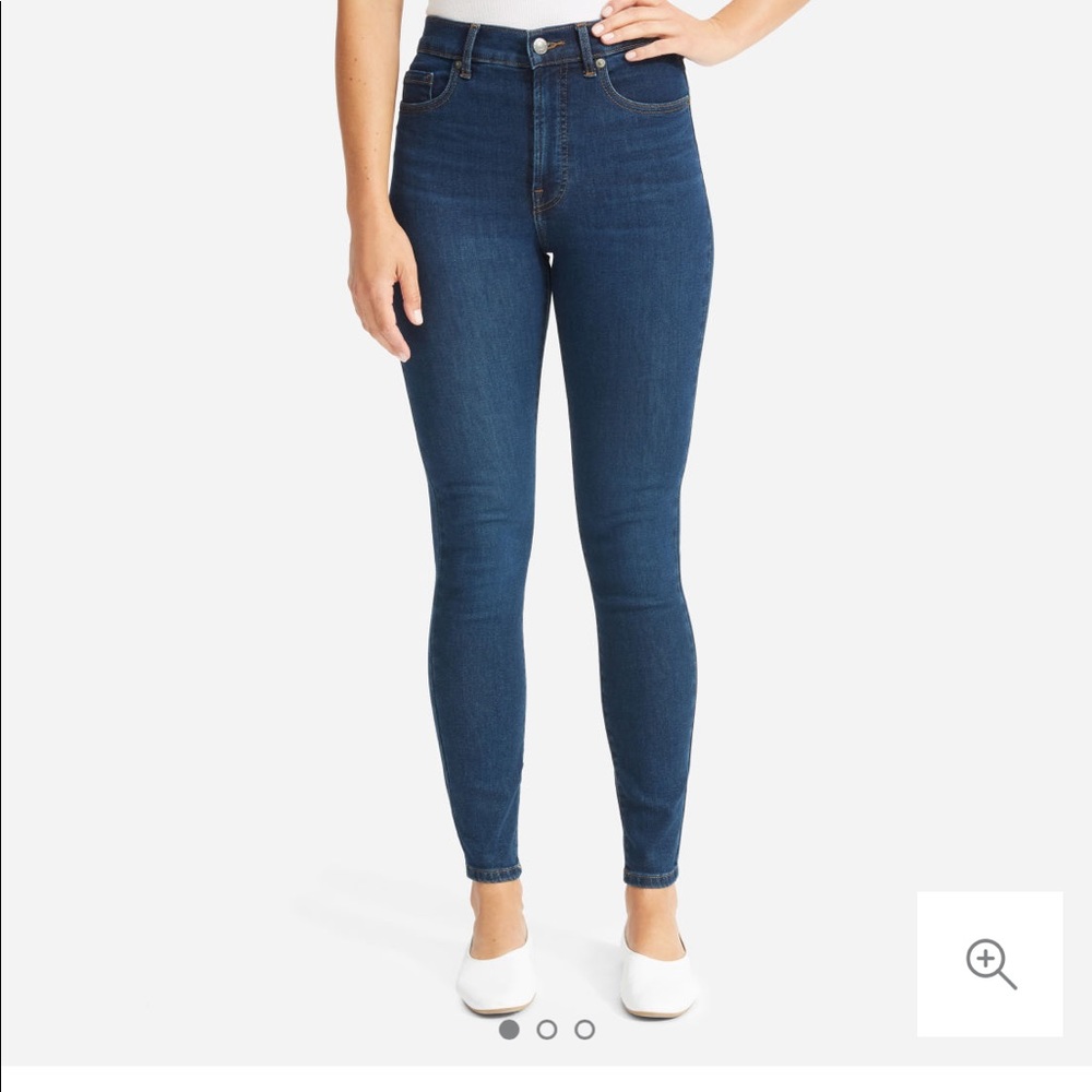 Everlane Authentic Stretch High Rise Skinny